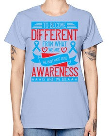 To become different from what we are we must have some awareness of what we are Style 11# - Self awareness -  Missy T-Shirt