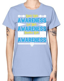 Walk with awareness Eat with awareness Breathe with awareness Style 9# - Self awareness -  Missy T-Shirt