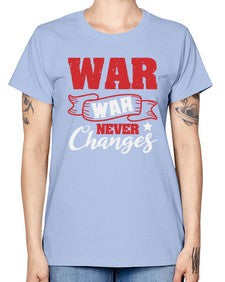 War War never changes 53# - video games -  Missy T-Shirt