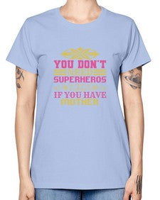 You dont need 270# - cartoon super hero -  Missy T-Shirt