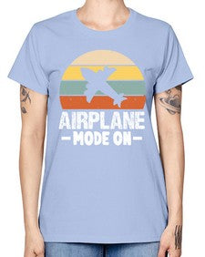 airplane mode on  4# - airplane -  Missy T-Shirt
