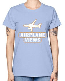 airplane views  5# - airplane -  Missy T-Shirt