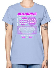 aquarius 86# - aquarius -  Missy T-Shirt