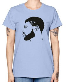 beardman 52# - black boys or men -  Missy T-Shirt