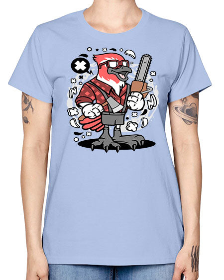 bird lumberjack 17# - birds -  Missy T-Shirt