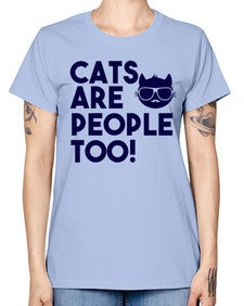 cats are people too - cats -  Missy T-Shirt