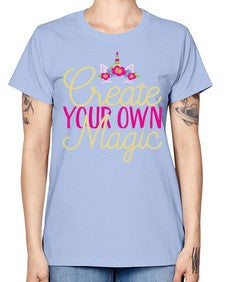 create your own magic 82# - unicorn -  Missy T-Shirt