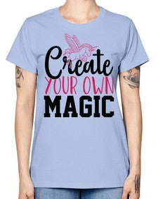 create your own magic 87# - unicorn -  Missy T-Shirt
