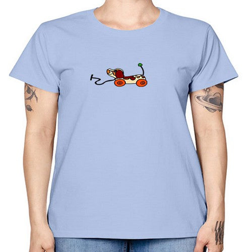 doggie pull toy 122# - dogs -  Missy T-Shirt
