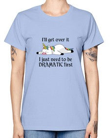 dramatic unicorn 96# - unicorn -  Missy T-Shirt