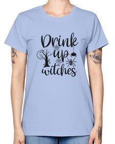 drink up witches 39# - witch -  Missy T-Shirt
