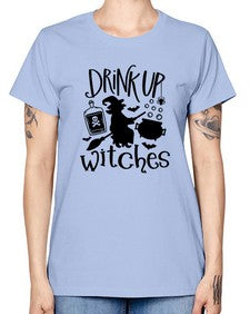 drink up witches 41# - witch -  Missy T-Shirt