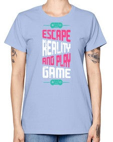 escape reality and play 80# - video games -  Missy T-Shirt