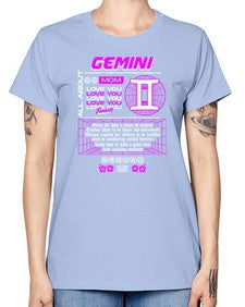 gemini 244# - gemini -  Missy T-Shirt