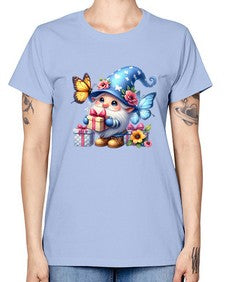 gnome with butterfly 03# - gnome -  Missy T-Shirt