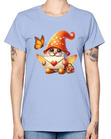 gnome with butterfly 06# - gnome -  Missy T-Shirt
