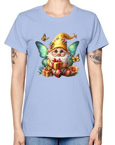 gnome with butterfly 07# - gnome -  Missy T-Shirt