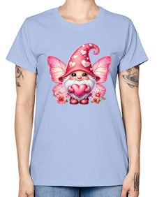 gnome with butterfly 08# - gnome -  Missy T-Shirt