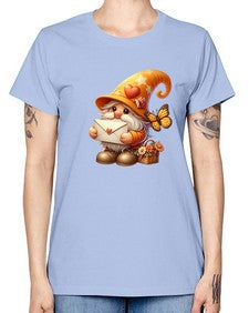 gnome with butterfly 09# - gnome -  Missy T-Shirt