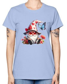 gnome with butterfly 13# - gnome -  Missy T-Shirt