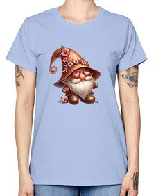 gnome with butterfly 15# - gnome -  Missy T-Shirt