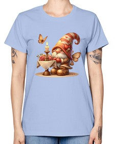 gnome with butterfly 21# - gnome -  Missy T-Shirt
