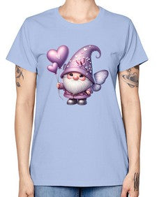 gnome with butterfly 25# - gnome -  Missy T-Shirt