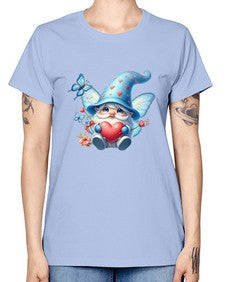 gnome with butterfly 28# - gnome -  Missy T-Shirt