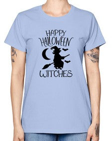 happy halloween witches 35# - witch -  Missy T-Shirt