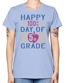 happy th day of fifth grade 250# - fifth grade -  Missy T-Shirt