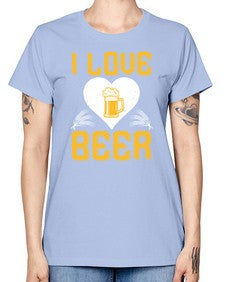 i love beer 1135# - beer -  Missy T-Shirt