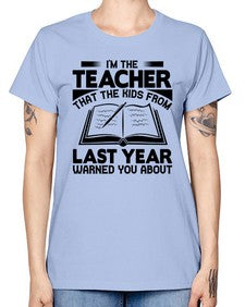 i m the teacher 372# - teacher -  Missy T-Shirt
