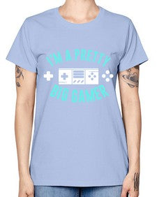 im a pretty big gamer 117# - video games -  Missy T-Shirt