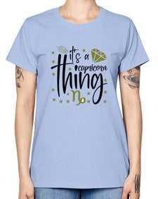 its a Capricorn thing 265# - capricorn -  Missy T-Shirt