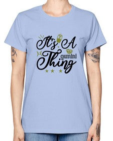 its a Gemini thing 266# - gemini -  Missy T-Shirt