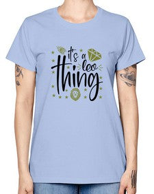 its a Leo thing 267# - leo -  Missy T-Shirt
