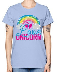 love unicorn 273# - unicorn -  Missy T-Shirt