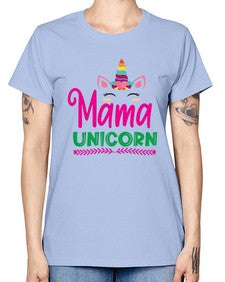 mama unicorn 291# - unicorn -  Missy T-Shirt