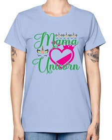 mama unicorn 292# - unicorn -  Missy T-Shirt