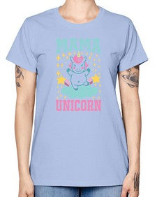 mama unicorn 294# - unicorn -  Missy T-Shirt