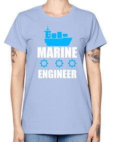 marine engineer 1086# - engineer -  Missy T-Shirt