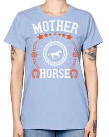 mother of horse Style 27# - horse -  Missy T-Shirt