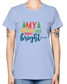 my students are merry bright Style 296# - teacher -  Missy T-Shirt