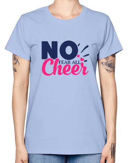 no fear all cheer 1728# - cheer -  Missy T-Shirt