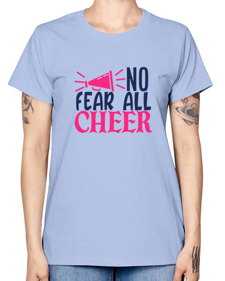 no fear all cheer 1739# - cheer -  Missy T-Shirt