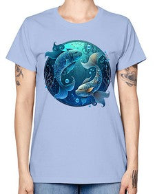 pisces 364# - pisces -  Missy T-Shirt