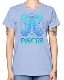 pisces Zodiac 381# - pisces -  Missy T-Shirt