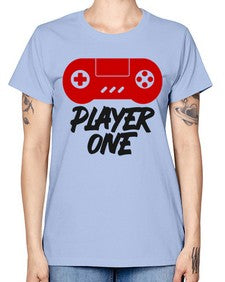 play one 145# - video games -  Missy T-Shirt