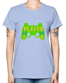 player 38# - video games -  Missy T-Shirt