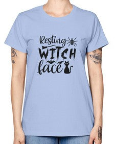 resting witch face 24# - witch -  Missy T-Shirt